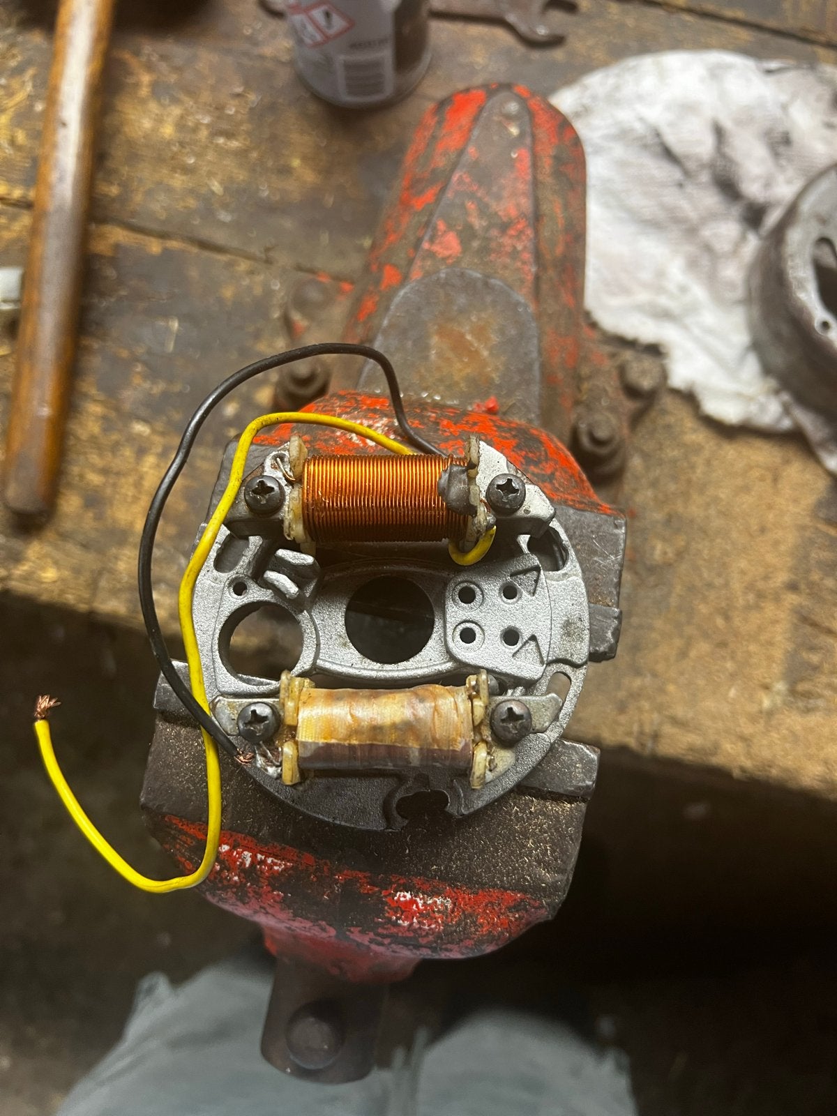 Elektronische ontsteking Tomos/Puch met 2 vliegwielen, Ophalen of Verzenden, Gebruikt, Overige typen