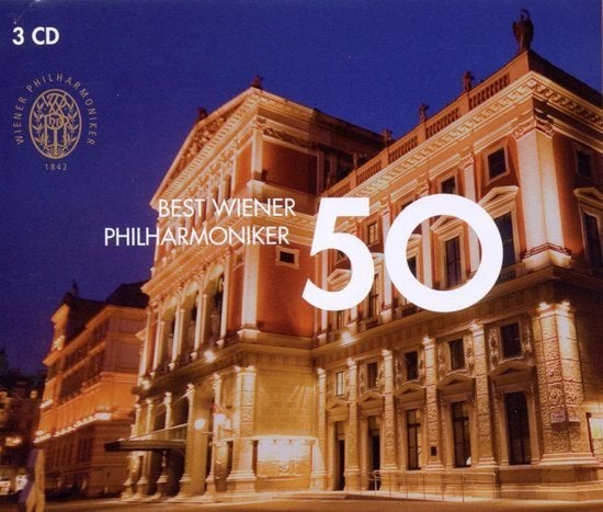 Wiener Philharmoniker - Best 50  (3 CD)  Nieuw, Ophalen of Verzenden, Classicisme, Nieuw in verpakking, Kamermuziek