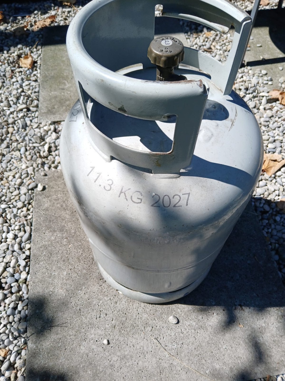 Antargaz gasfles 11.3 KG (leeg), Ophalen, Gebruikt