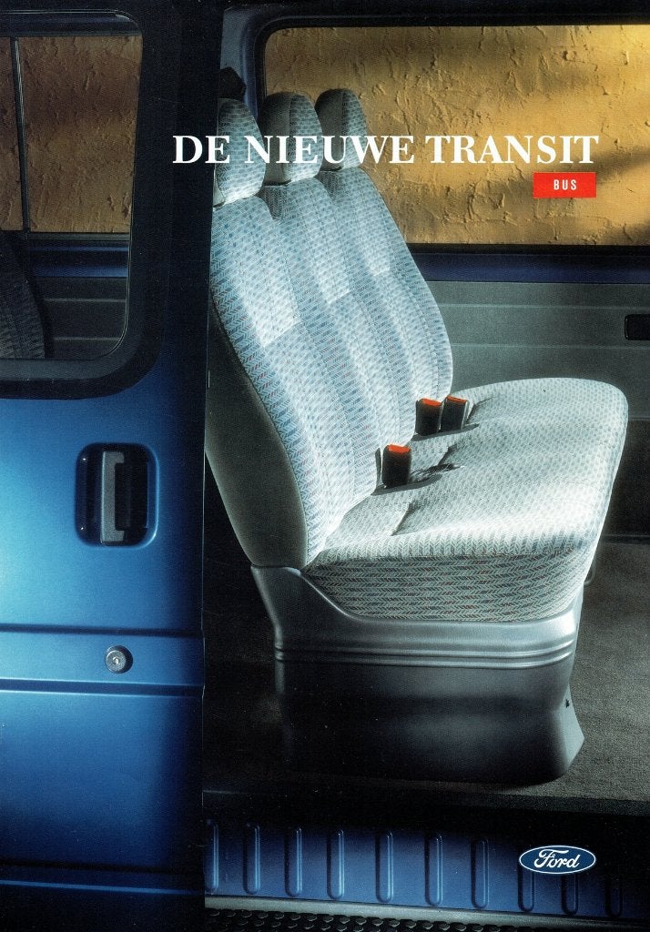 Folder Ford Transit Bus (1991), Verzenden, Gelezen, Ford