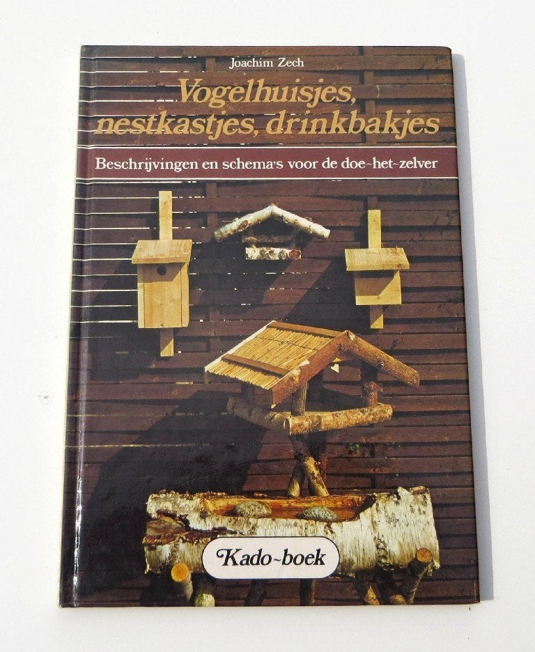 Doe het zelf M5393:  Vogelhuisjes, nestkastjes, drinkbakjes, Houtbewerking, Ophalen of Verzenden, Zo goed als nieuw, Joachim Zech
