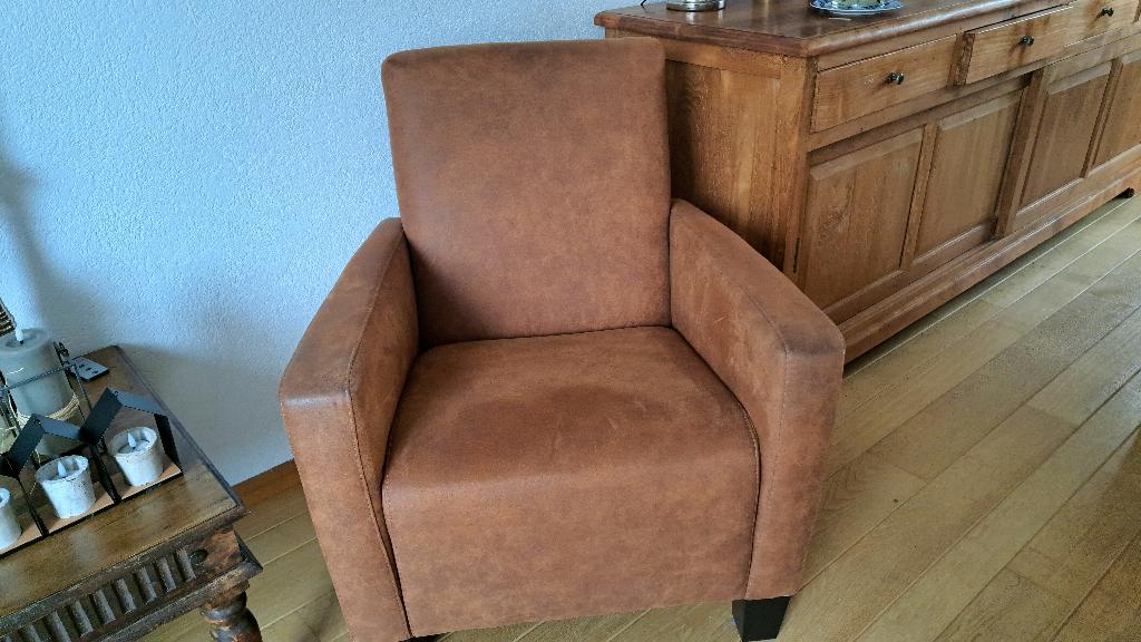 dames en heren stoel, Huis en Inrichting, Stoelen, Ophalen, Dames en heren stoel, Twee, Bruin