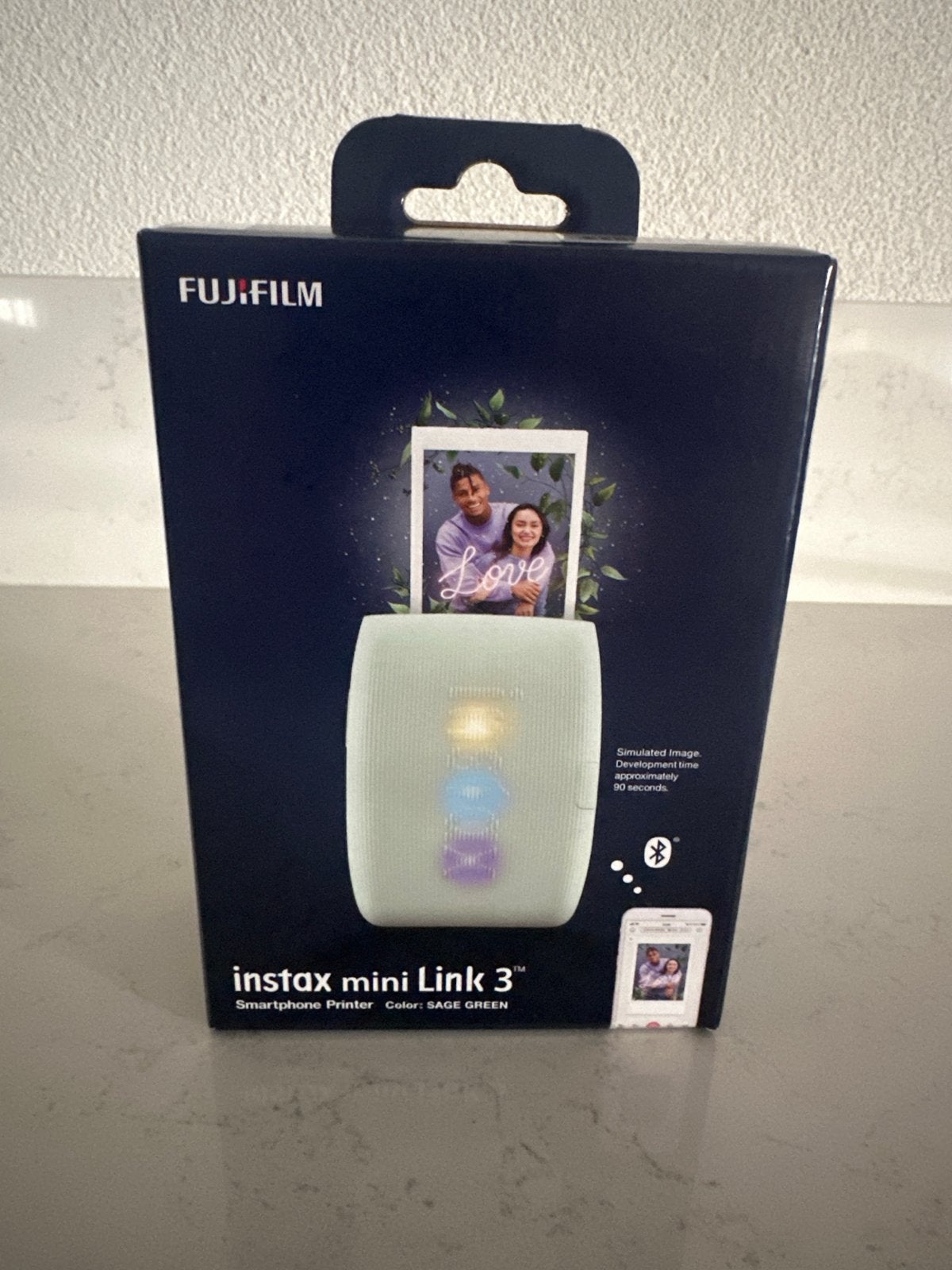 Fujifilm Instax Mini Link 3 Smartphone Printer Sage Green, Ophalen of Verzenden, Nieuw