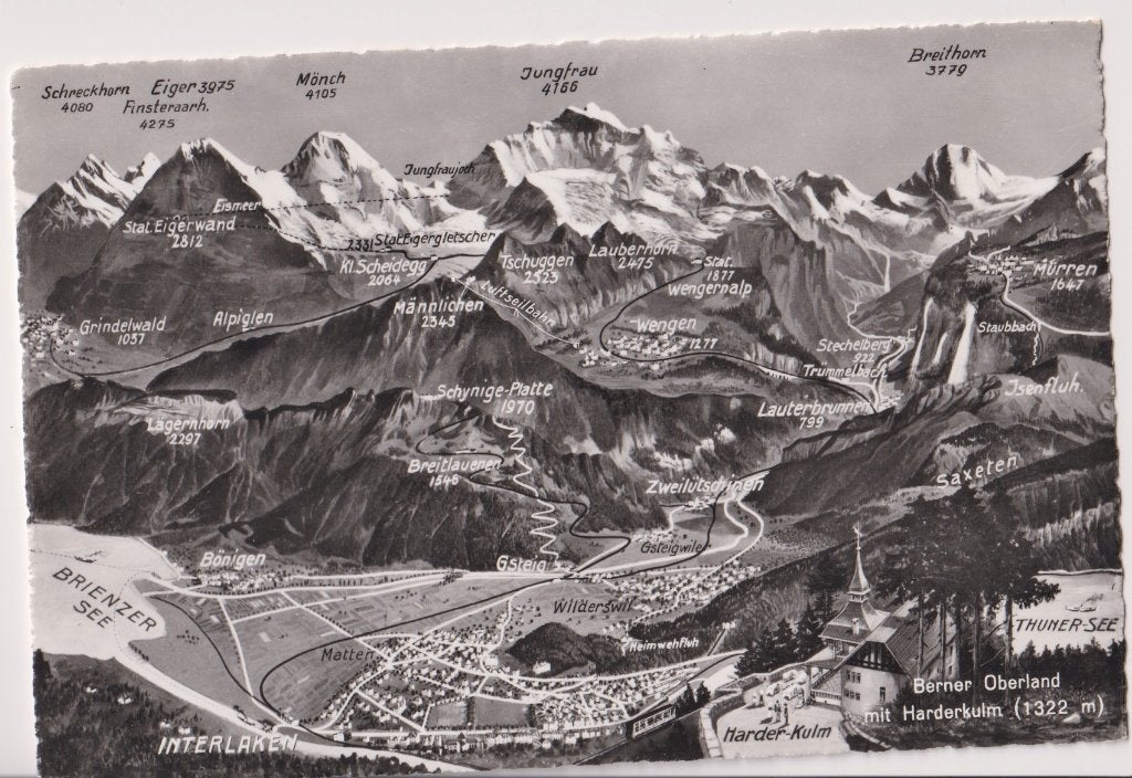 1862 Berner Oberland, Zwitserland B30, Verzenden, Voor 1920, Ongelopen, Overig Europa