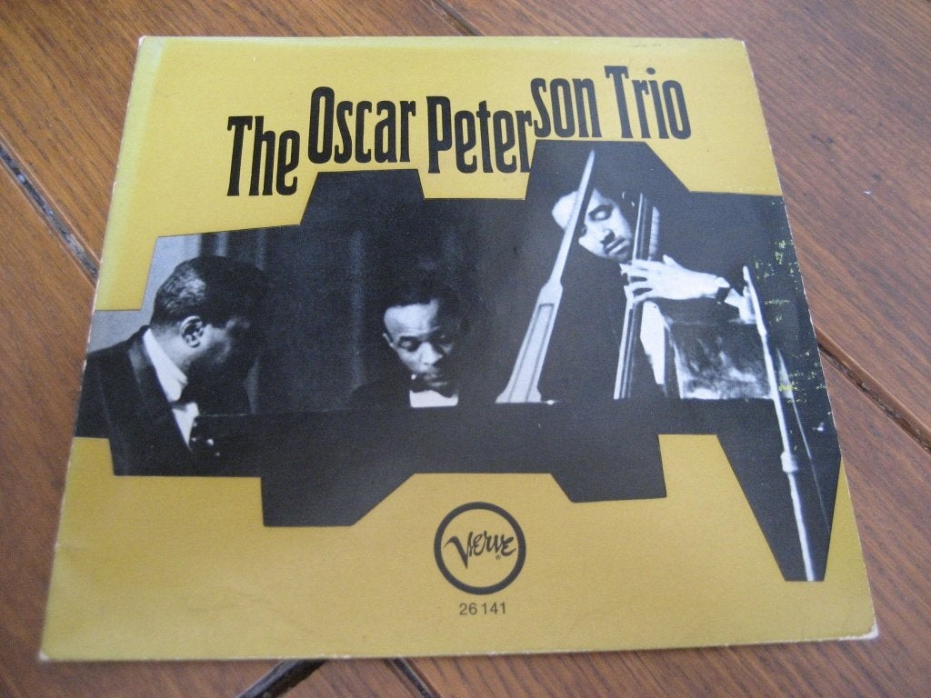 60s jazz the oscar peterson trio, Ophalen of Verzenden, Gebruikt, 7 inch, Jazz