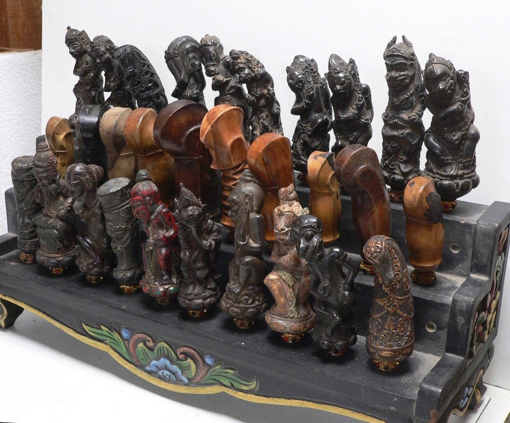 Keris grepen HQ1 Bali Indonesie Lombok Kris kunst Indie, Ophalen of Verzenden