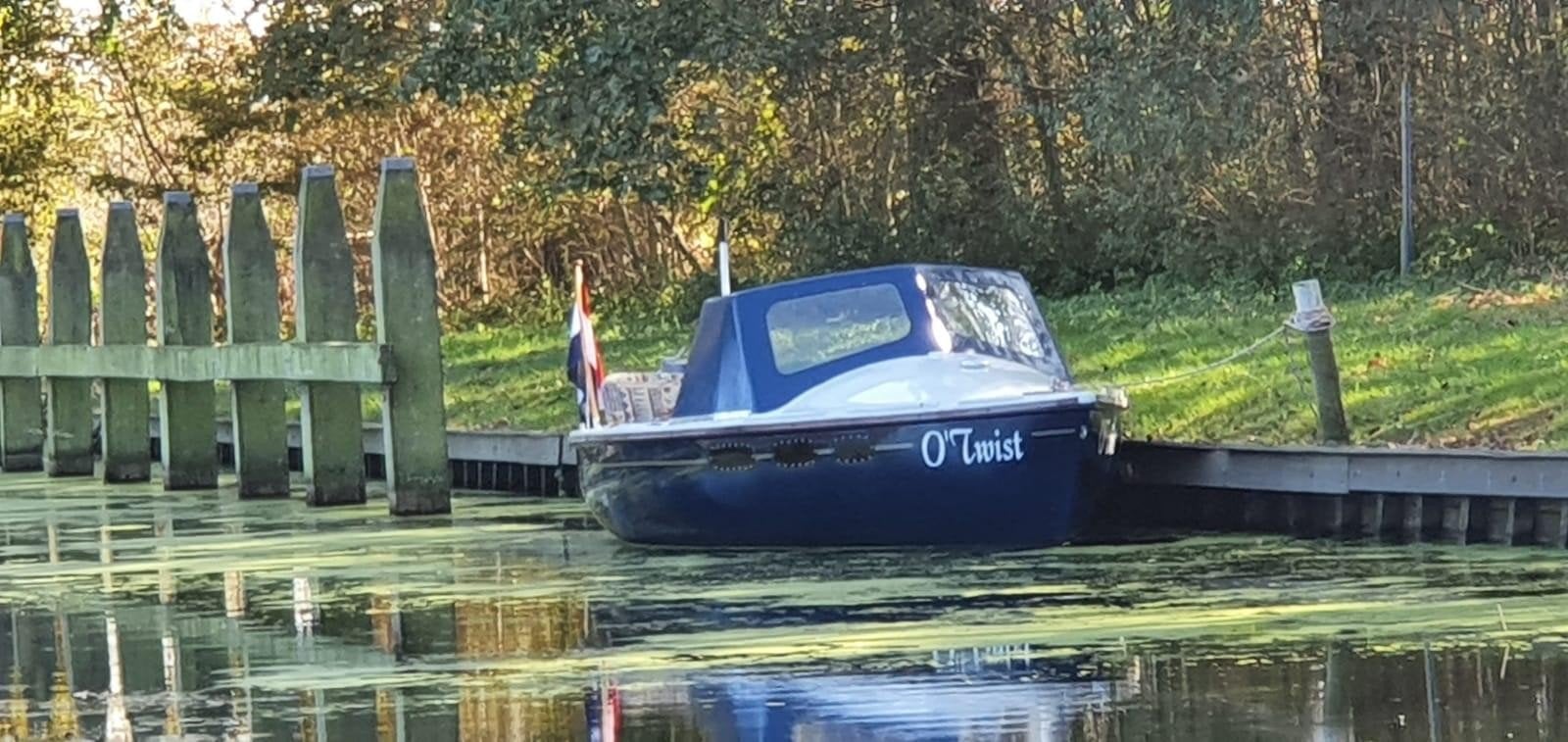 Mooie kajuitboot 'O'Twist' met trailer, Kajuitboot, Ophalen, Gebruikt, Trailer