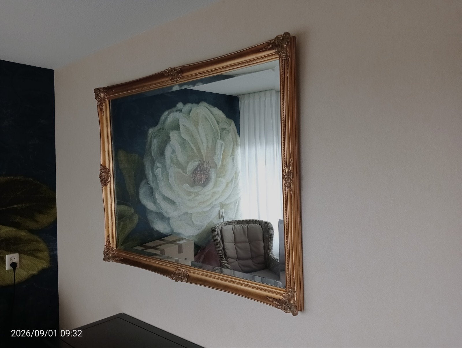 grote spiegel, Ophalen, Rechthoekig, 100 tot 150 cm, 100 tot 150 cm