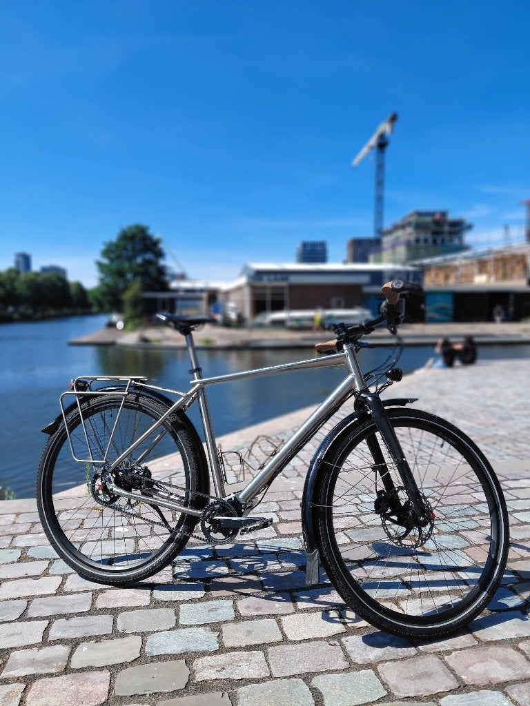 Idworx oPinion Ti 56cm, Fietsen en Brommers, Fietsen | Heren | Sportfietsen en Toerfietsen, 28 inch, Zo goed als nieuw, 15 tot 20 versnellingen
