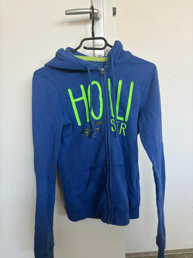 Hollister vest - Maat XS, Ophalen of Verzenden, Gedragen, Maat 34 (XS) of kleiner, Blauw