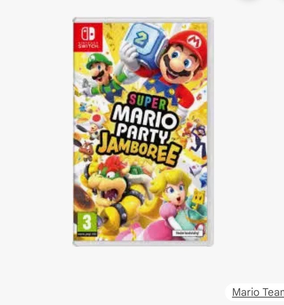 Mario Party Jamboree Nintendo Switch - Zo goed als nieuw, Ophalen, Overige genres, Eén computer, Zo goed als nieuw