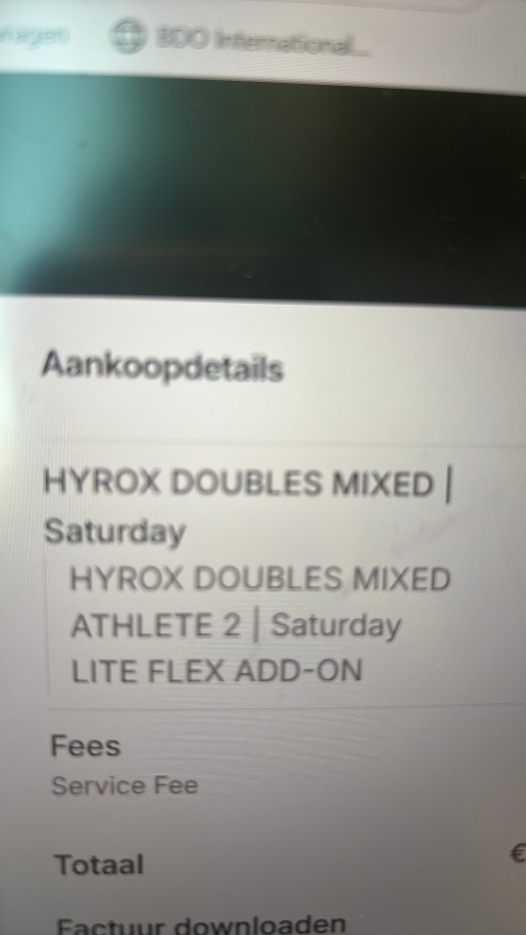 HYROX kaarten Maastricht, Twee personen, September