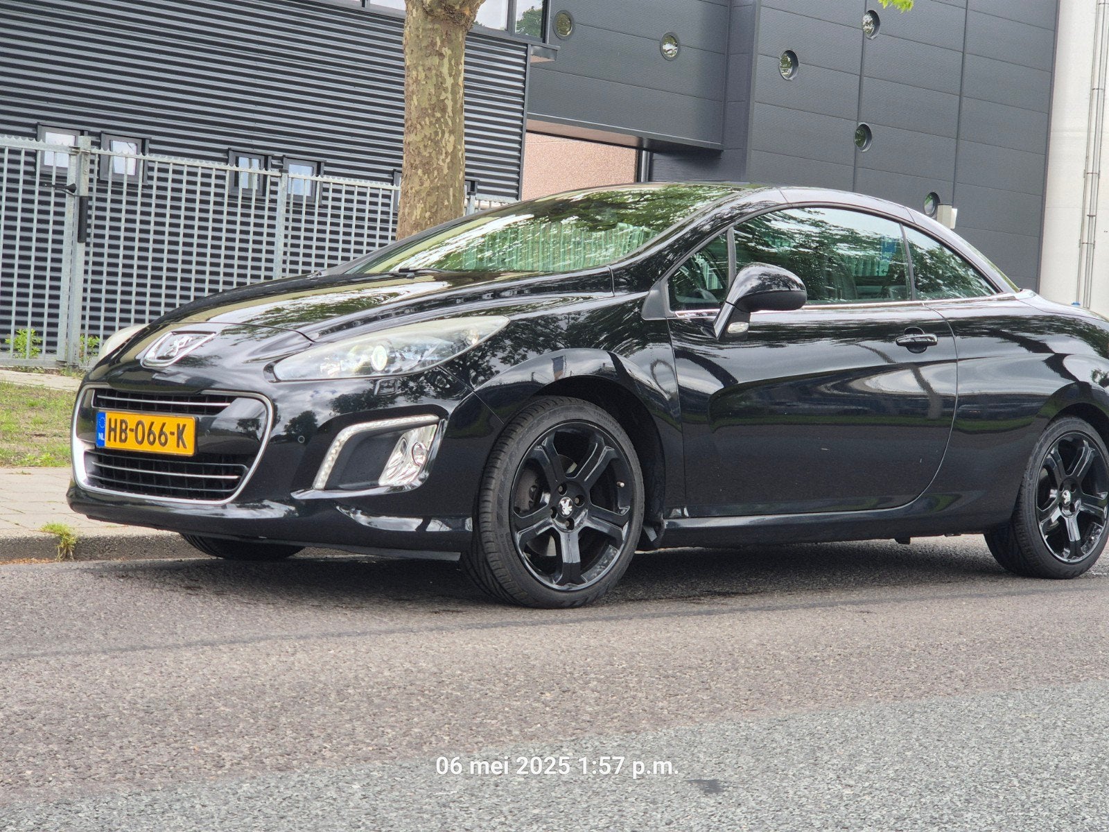 Peugeot 308 2.0 Hdif 16V CC AUT 2012 Zwart, Auto's, Euro 5, 15 km/l, Zwart, 4 cilinders