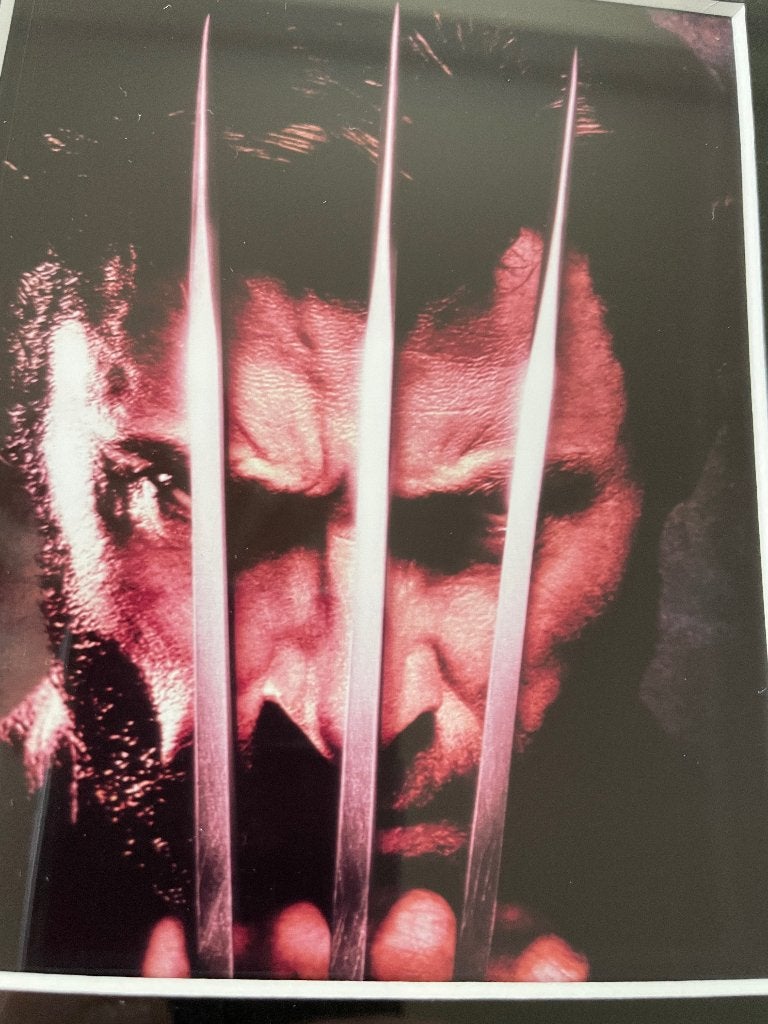 Replica metalen wolverine claws, klauwen deadpool life size, Ophalen of Verzenden, Zo goed als nieuw, Film, Beeldje, Replica of Model