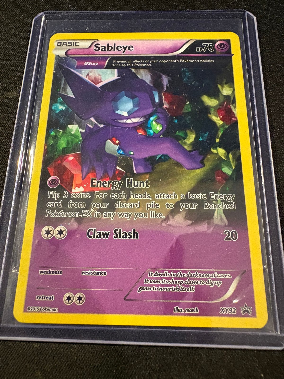 Sableye (XYPR 92), Ophalen of Verzenden, Gebruikt