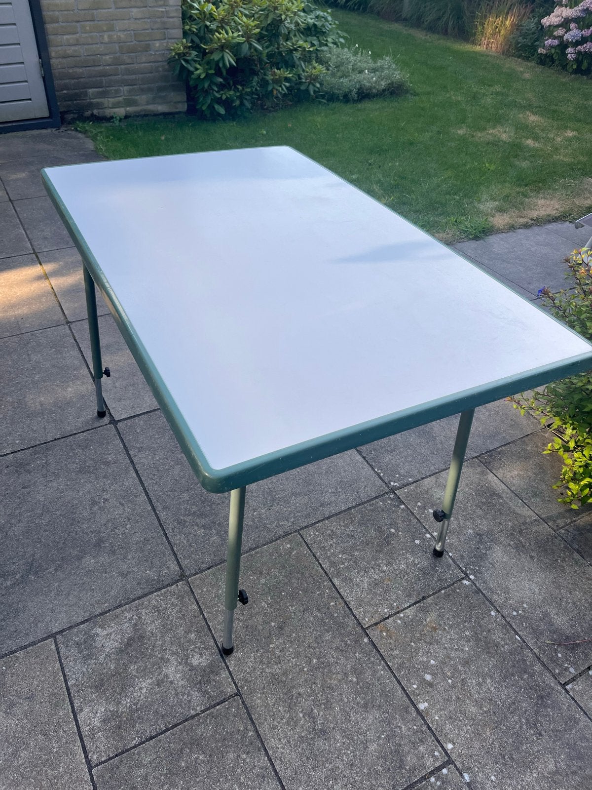 Crespo campingtafel 115x70, Caravans en Kamperen, Kampeermeubelen, Ophalen, Gebruikt, Campingtafel