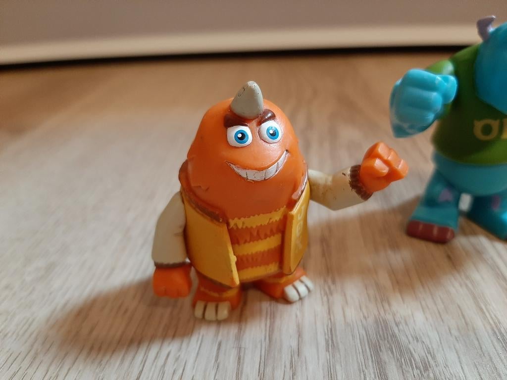 Monsters inc university poppetjes sulley & George, Ophalen of Verzenden