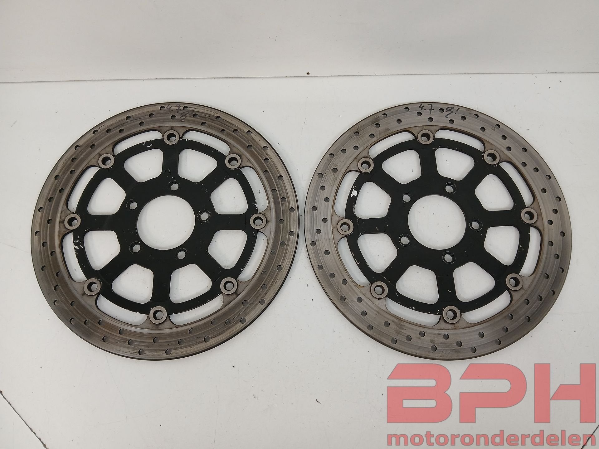 Remschijven Suzuki GSX-R 600 750 1000 K1 K2 K3 2001 t/m 2003, Gebruikt, -, -, Ophalen of Verzenden