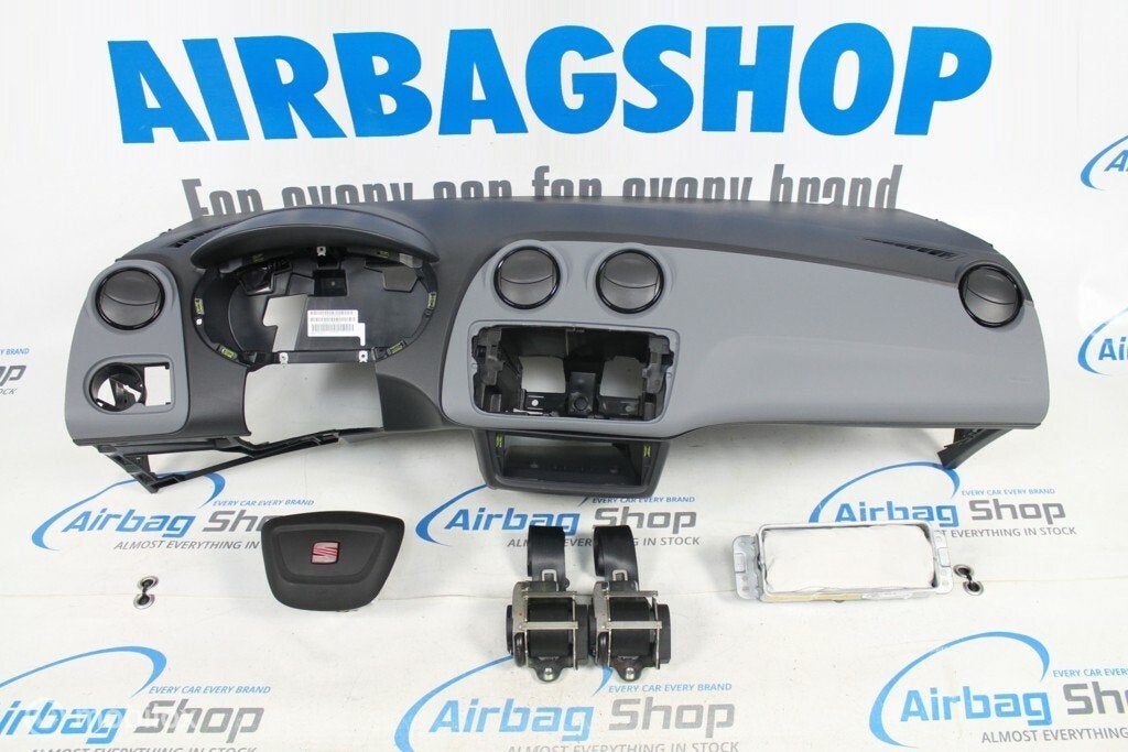 Airbag set - Dashboard donkergrijs Seat Ibiza (6J) 2008-...