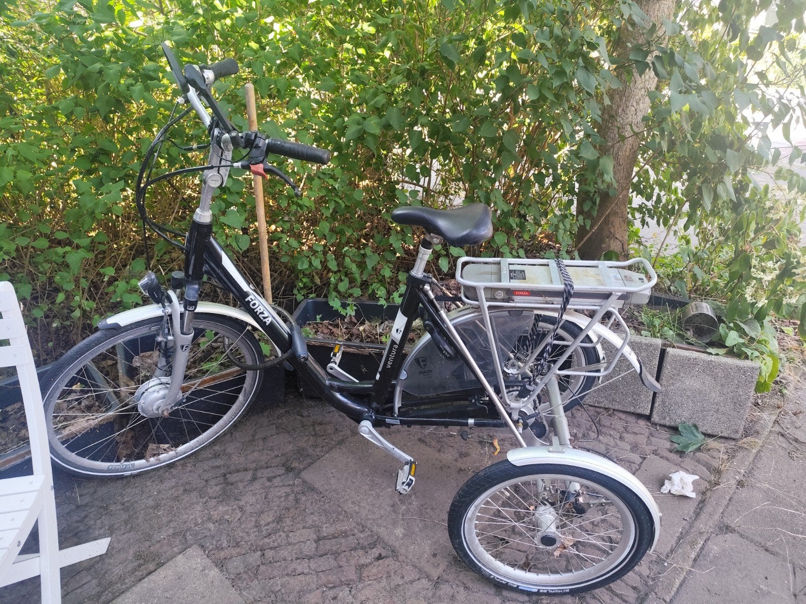 Forza Ventura driewieler elektrische fiets, Ophalen of Verzenden, Gebruikt, Velgrem, Forza Ventura