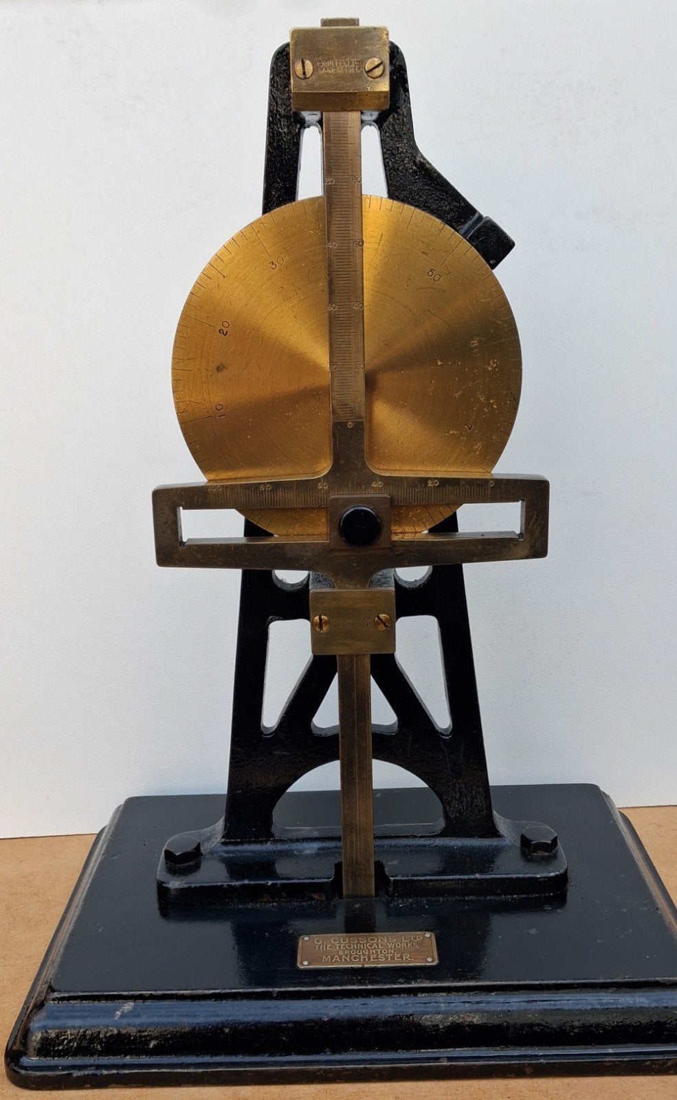 G.CUSSONS. Precisie meetinstrument. Ca 1900. * Zie tekst., Antiek en Kunst, Ophalen