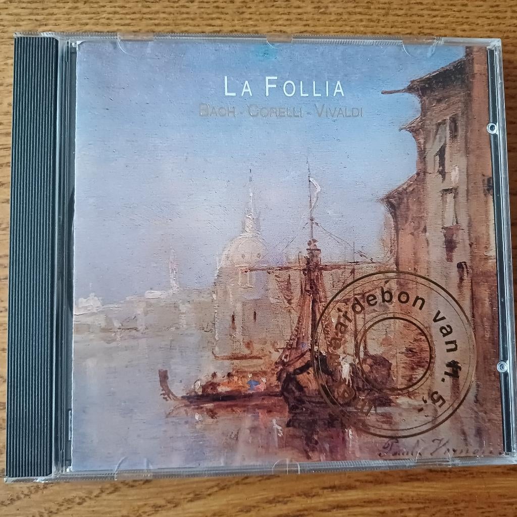 CD La Follia - Bach, Corelli, Vivaldi, Ophalen of Verzenden, Barok, Gebruikt, Overige typen