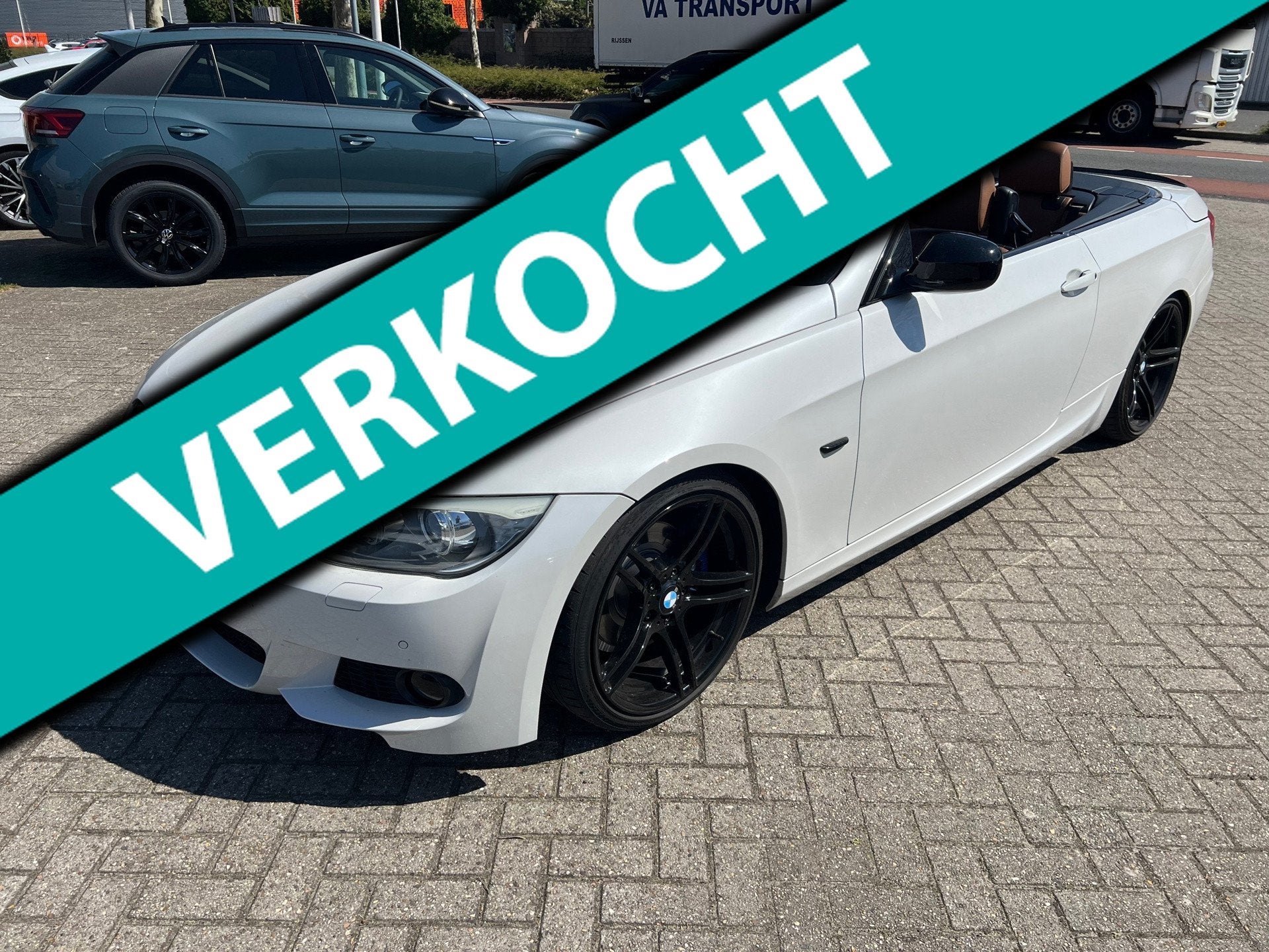 BMW 3-serie Cabrio 325i High Executive M-pakket, Auto's, BMW, Achterwielaandrijving, Gebruikt, Cabriolet, 4 stoelen