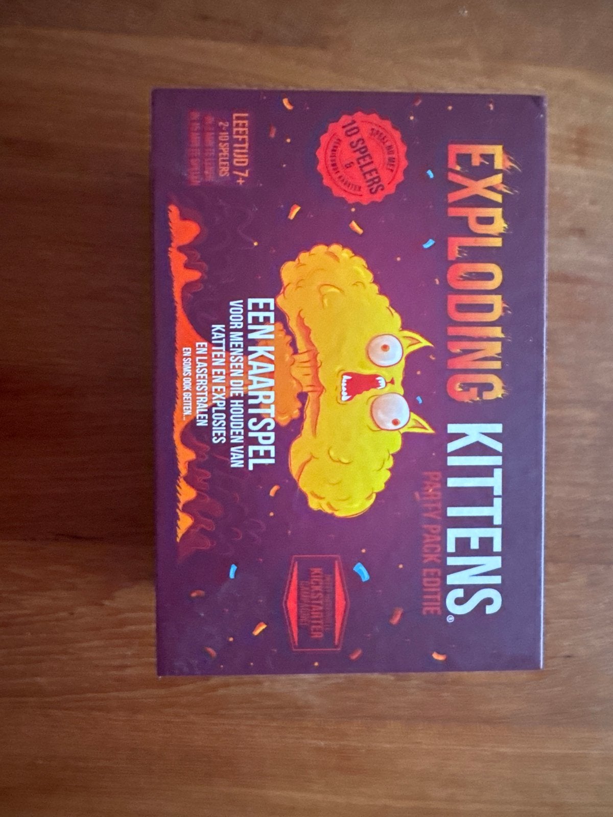 Exploding Kittens Party Pack Editie Kaartspel, Een of twee spelers, Ophalen of Verzenden, Zo goed als nieuw