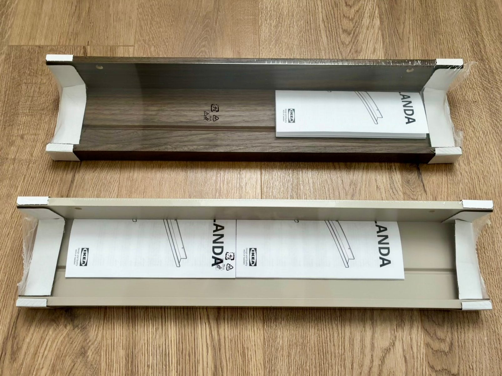 IKEA Mosslanda Schilderijenplank x 2, Ophalen of Verzenden, Nieuw