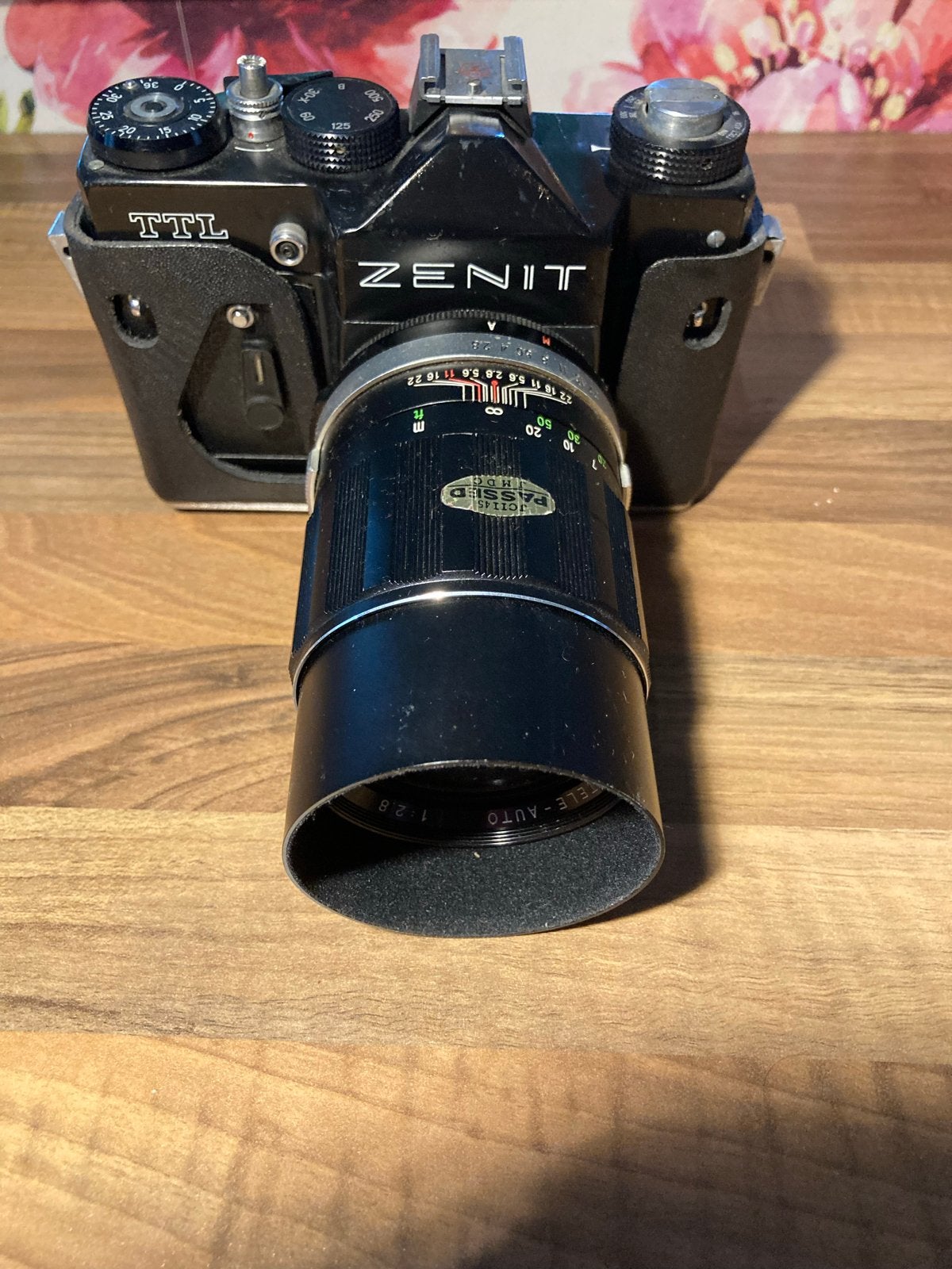 Zenit TTL Analoge Spiegelreflexcamera met Helios-44M-4 lens, Audio, Tv en Foto, Ophalen of Verzenden, Gebruikt, Spiegelreflex
