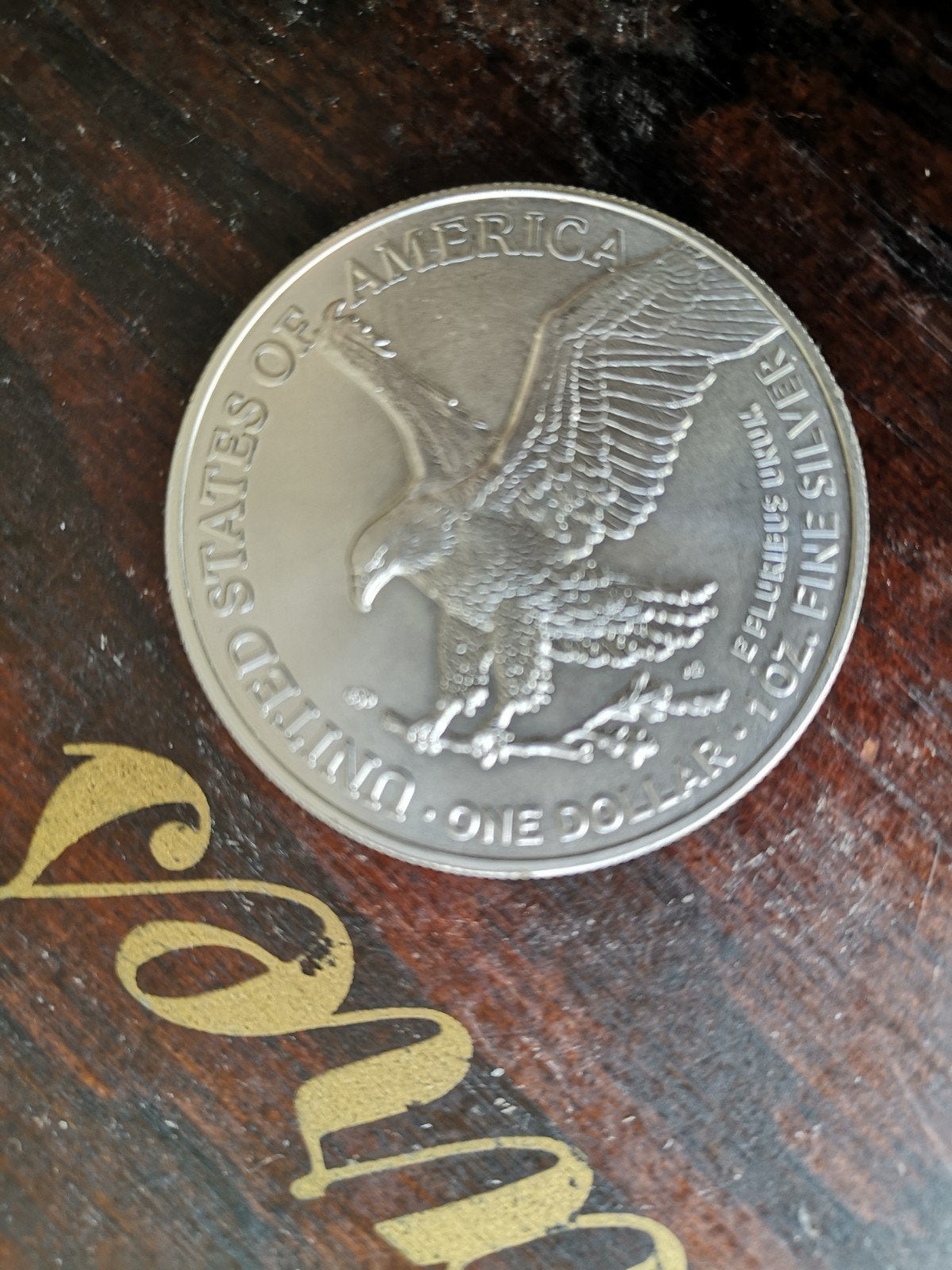 Zilveren American Eagle 2021 Type 2 in capsule, Postzegels en Munten, Munten | Azië, Losse munt, Zilver, Ophalen of Verzenden