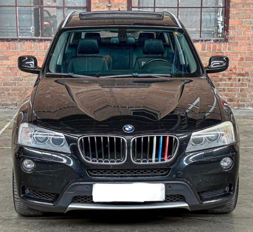 BMW X3 F25 Grilldeelset Voorzijde glans, Ophalen of Verzenden, Voor, BMW, Bumper