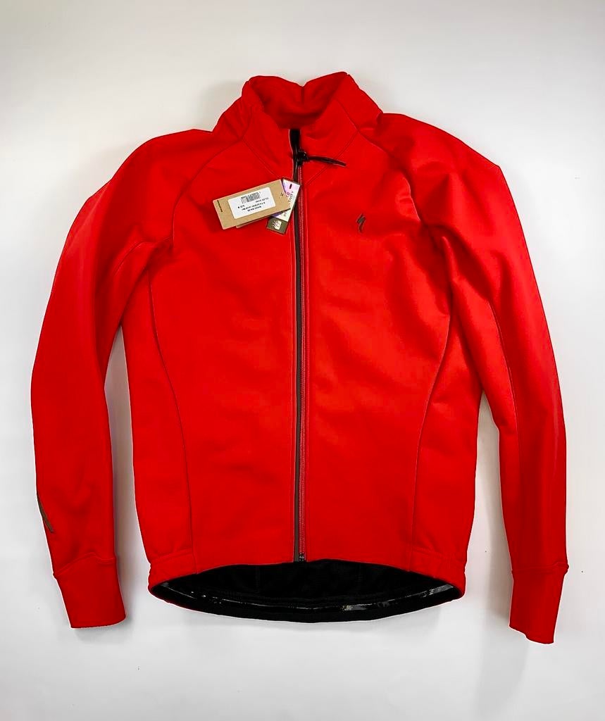 Specialized SL Pro Softshell Fietsjack – Vivid Red – Medium, Ophalen, Zo goed als nieuw, Bovenkleding