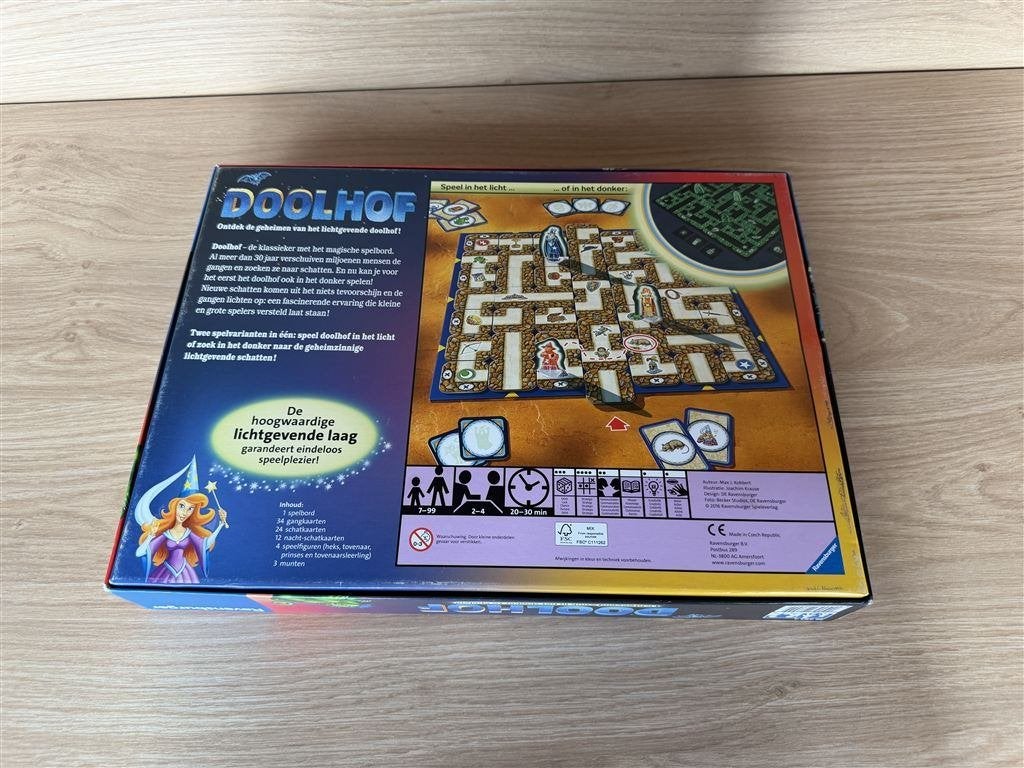Doolhof met glow in de dark - S7171, Ophalen of Verzenden, Zo goed als nieuw