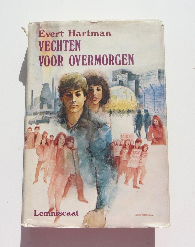 Toekomstroman Lemniscaat 2763: Vechten voor overmorgen 13+, Boeken, Non-fictie, Ophalen of Verzenden, Zo goed als nieuw, Evert Hartman