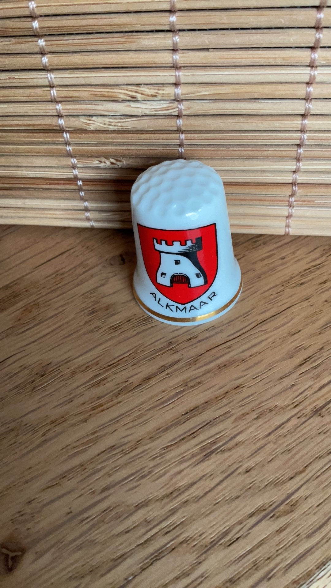 Alkmaar vingerhoed vingerhoedje vingerhoedjes vingerhoeden, Verzenden, Nieuw, Porselein, Nederland