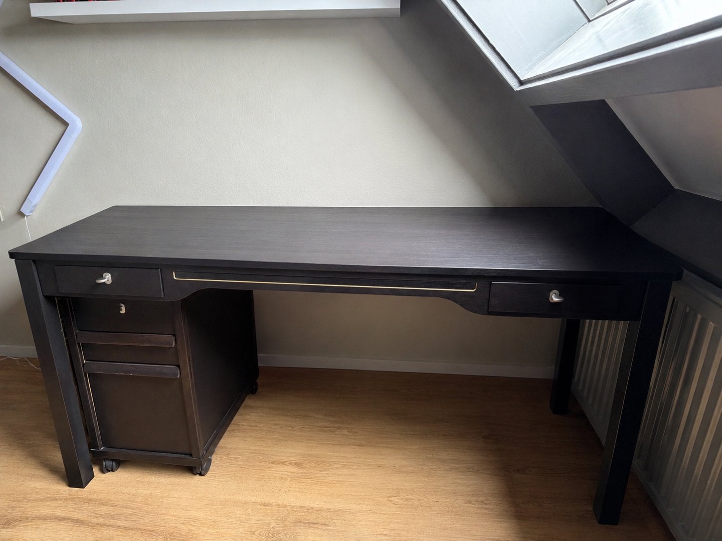 Bureau, Gebruikt, Bruin, Ophalen of Verzenden, Overige merken
