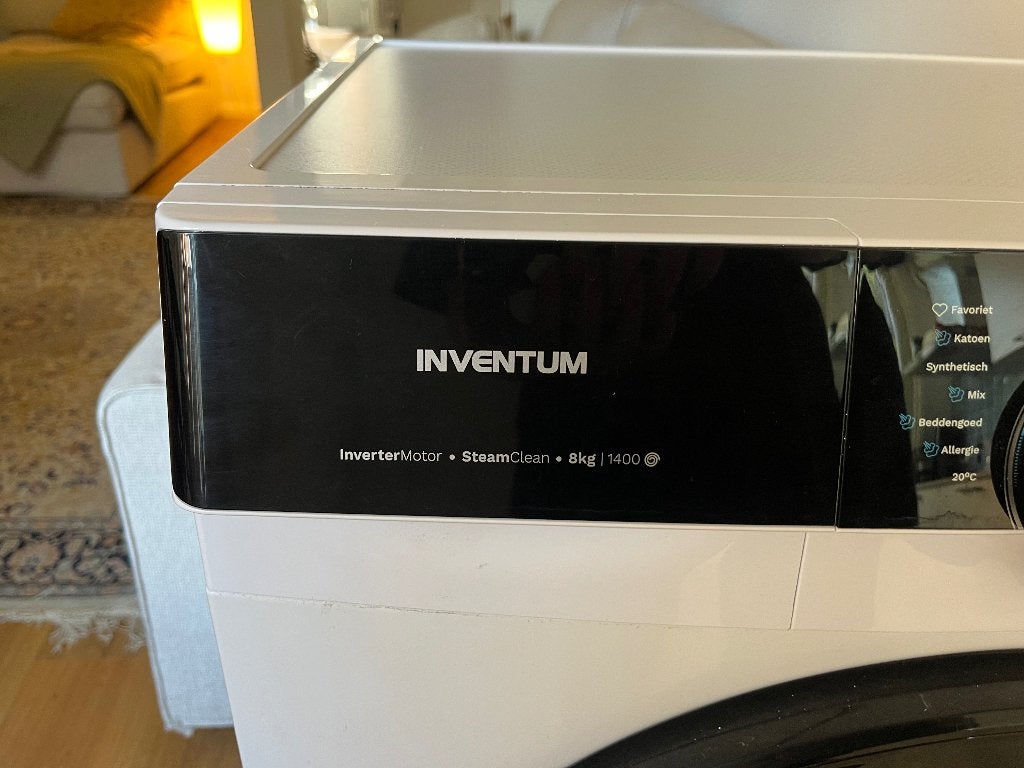 Foto 3 van Inventum VWM8010W wasmachine – 8 kg – 1400 rpm