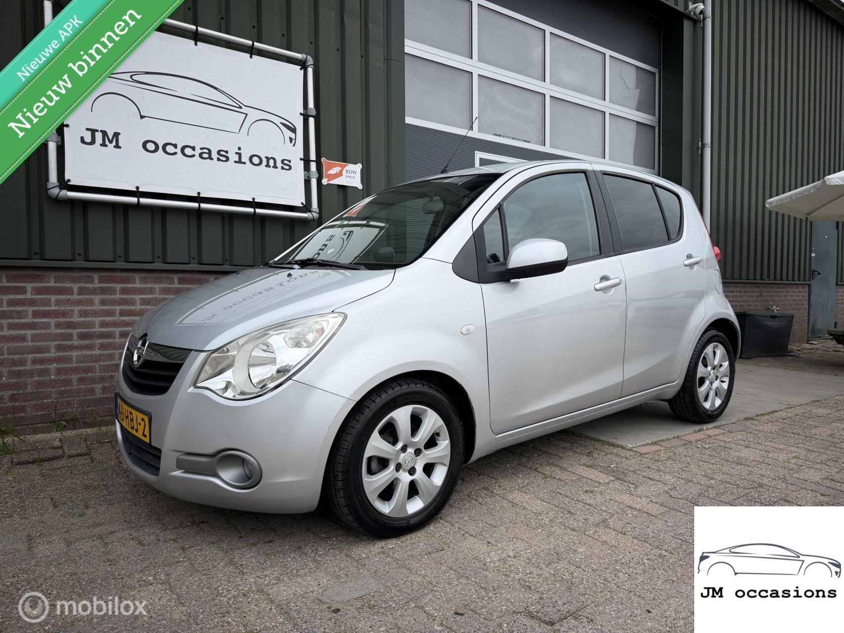 Opel Agila 1.0 Enjoy|Airco|elek ramen|Sport velgen|APK Nieuw, Verwarmde buitenspiegels, Gebruikt, 31 €/maand, 996 cc