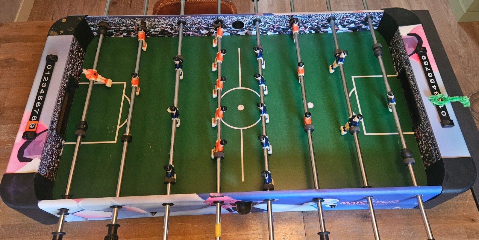 Tafelvoetbaltafel - Match 2012 editie, Ophalen, Gebruikt