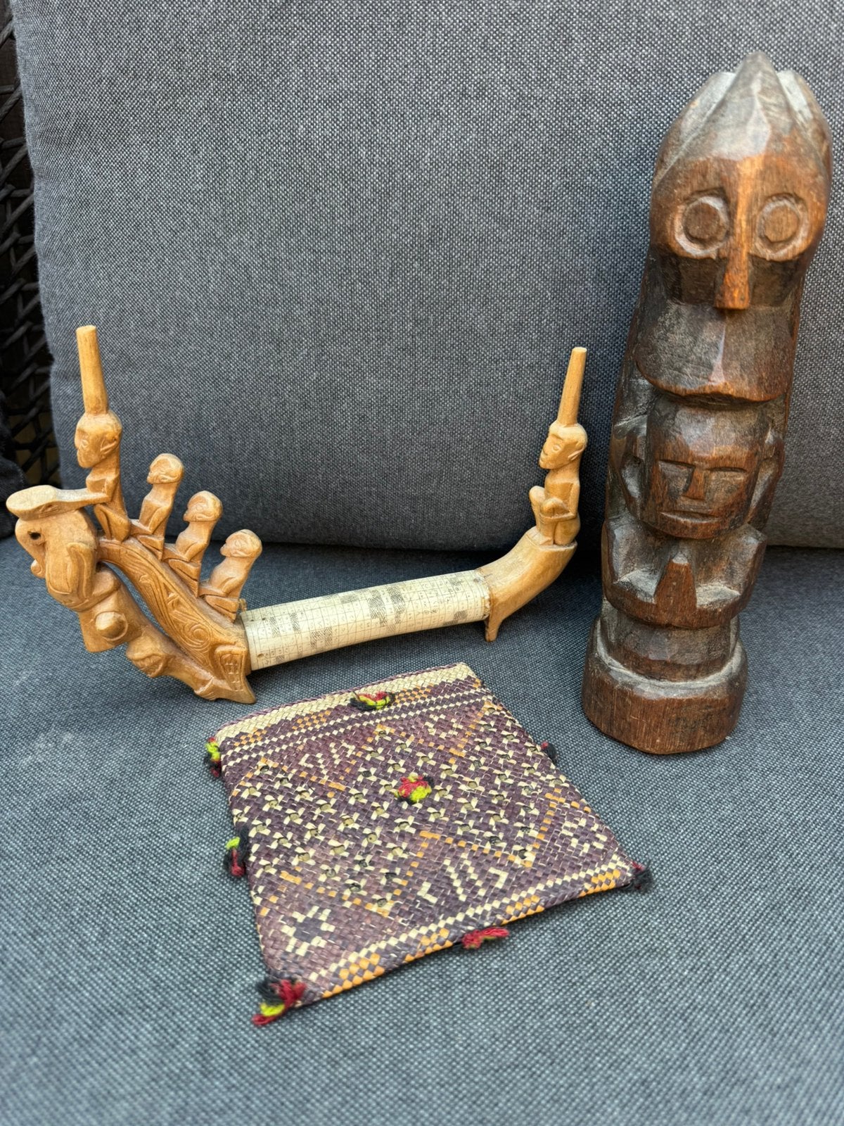 Divers indonesie papua batak tribal art, Antiek en Kunst, Ophalen of Verzenden
