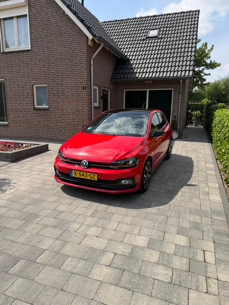 Volkswagen Polo 2.0 TSI 200pk 6-DSG 2019 Rood, Auto's, Volkswagen, 4 cilinders, 1984 cc, USB, 14 km/l