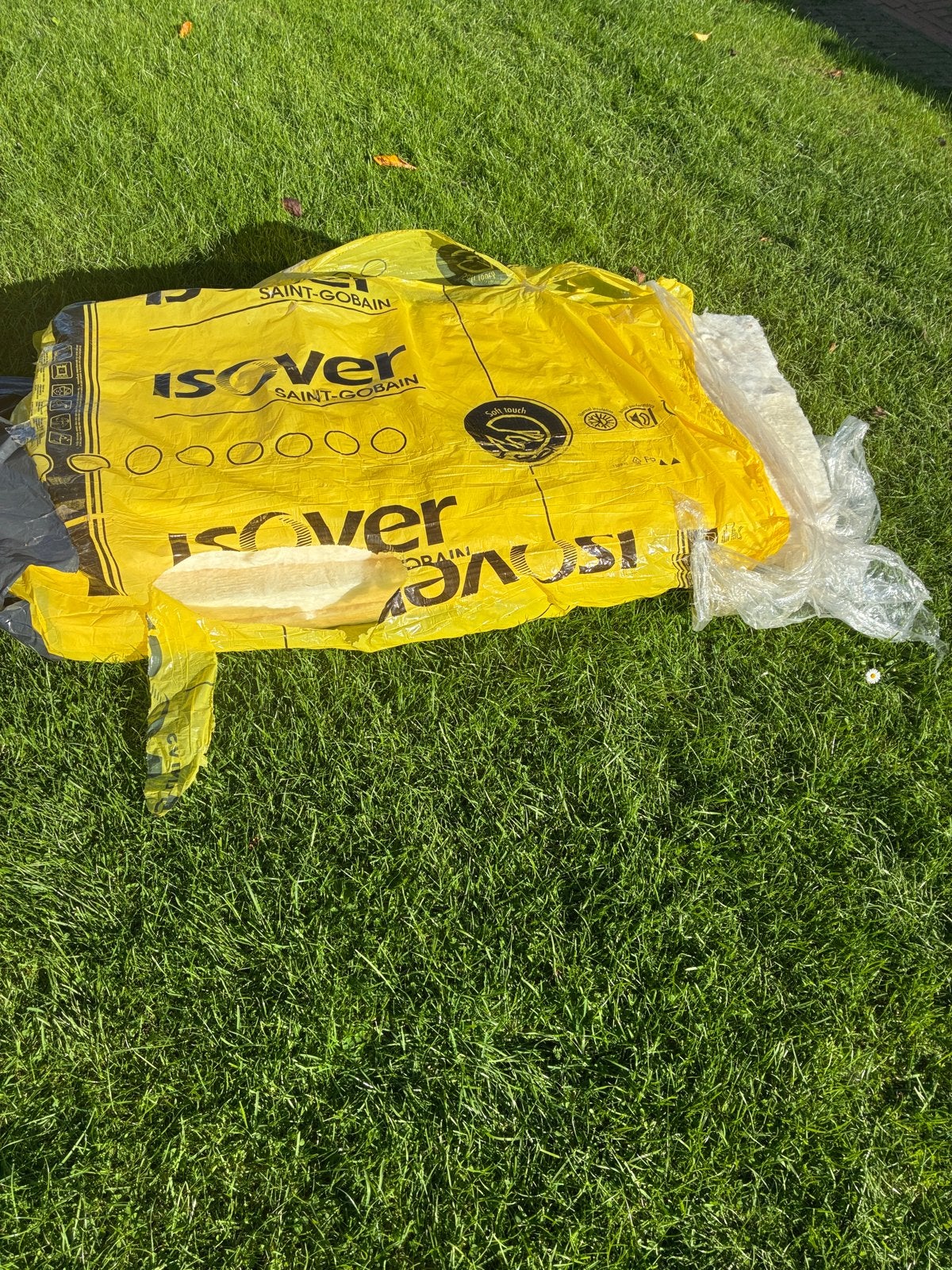 4 stuks Isolatieplaten Saint-Gobain Isover glaswol, Ophalen, 12 cm of meer, Nieuw, 15 m² of meer