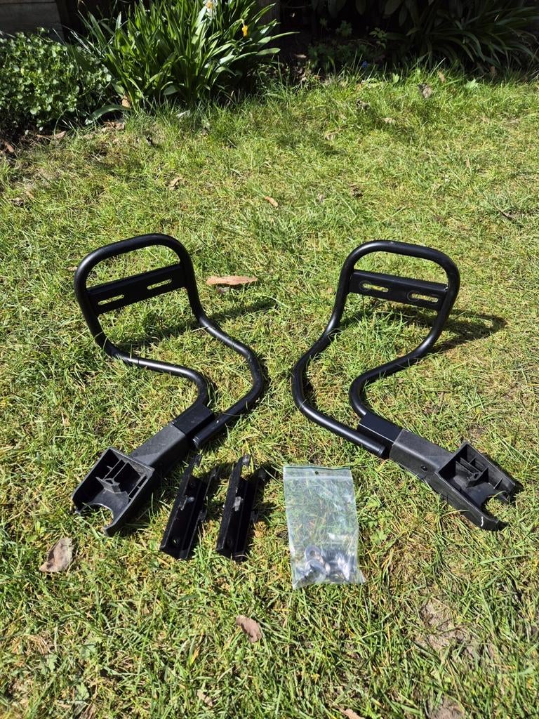 Carqon bakfiets Maxi Cosi adapters / dragers, Fietsen en Brommers, Elektrische fietsen, Ophalen of Verzenden, Gebruikt