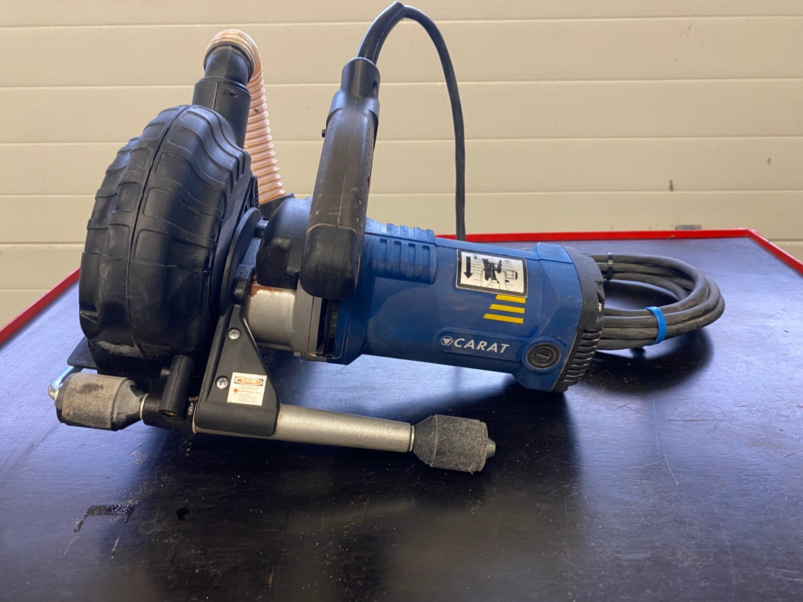 CARAT sleuvenfrees SL1502 Muurfrees steenzaagmachine Spit, Ophalen of Verzenden, Zo goed als nieuw, Elektrisch