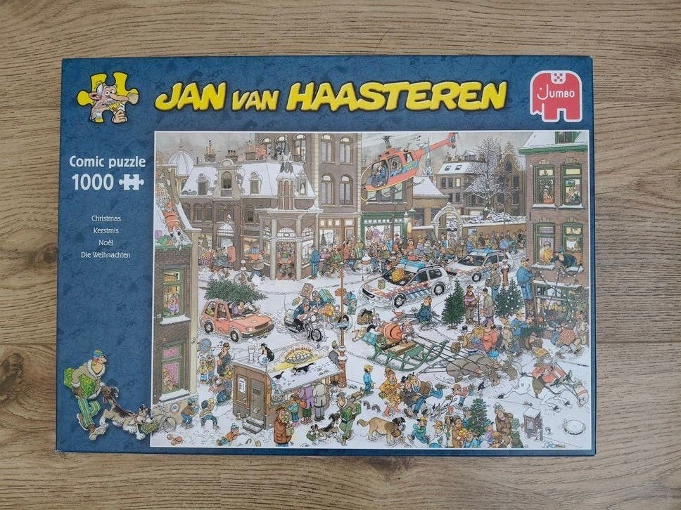 Jan van Haasteren Puzzels, 1000 stukjes en 500 Expert, Ophalen of Verzenden, 500 t/m 1500 stukjes, Legpuzzel