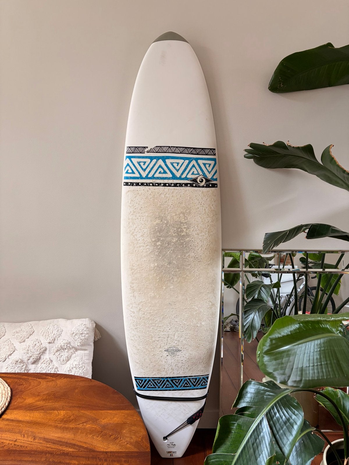 BIC Mini Malibu Surfboard 7'3", Ophalen, Gebruikt, Funboard, Met koord