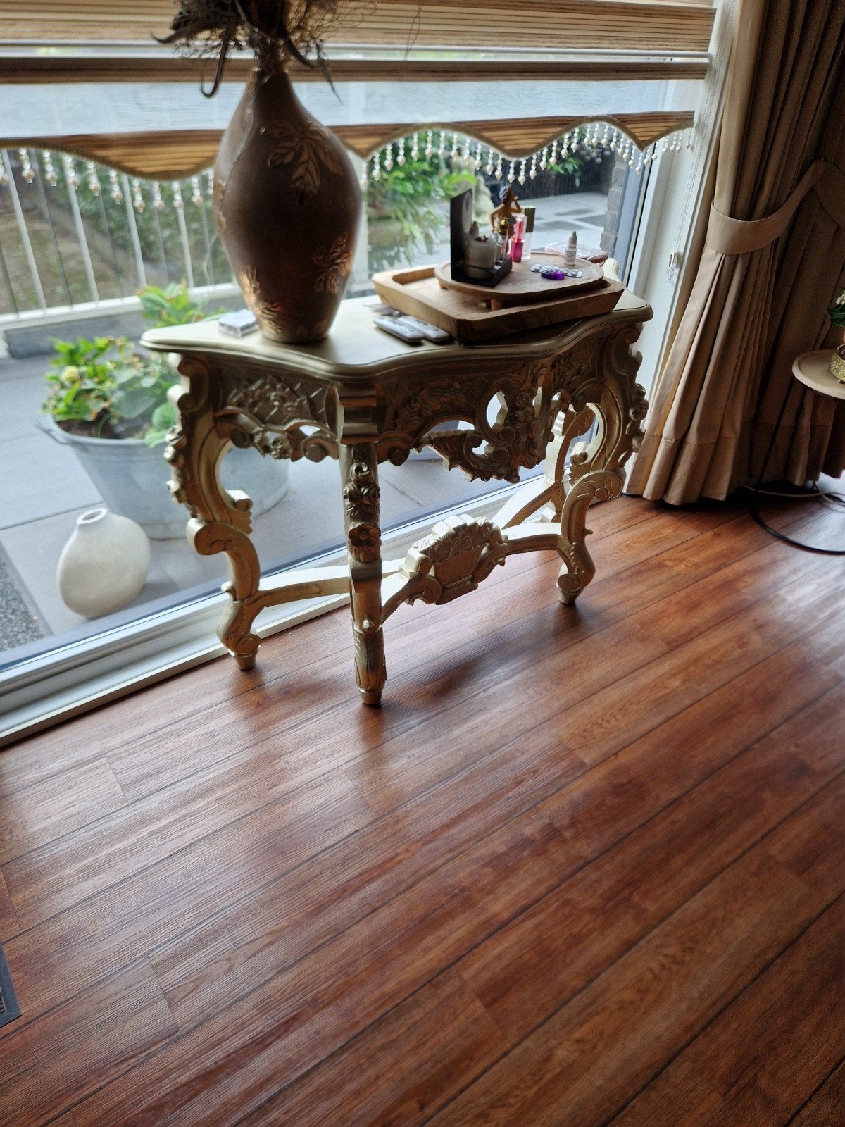 sidetable, Ophalen of Verzenden, Zo goed als nieuw, Laminaat