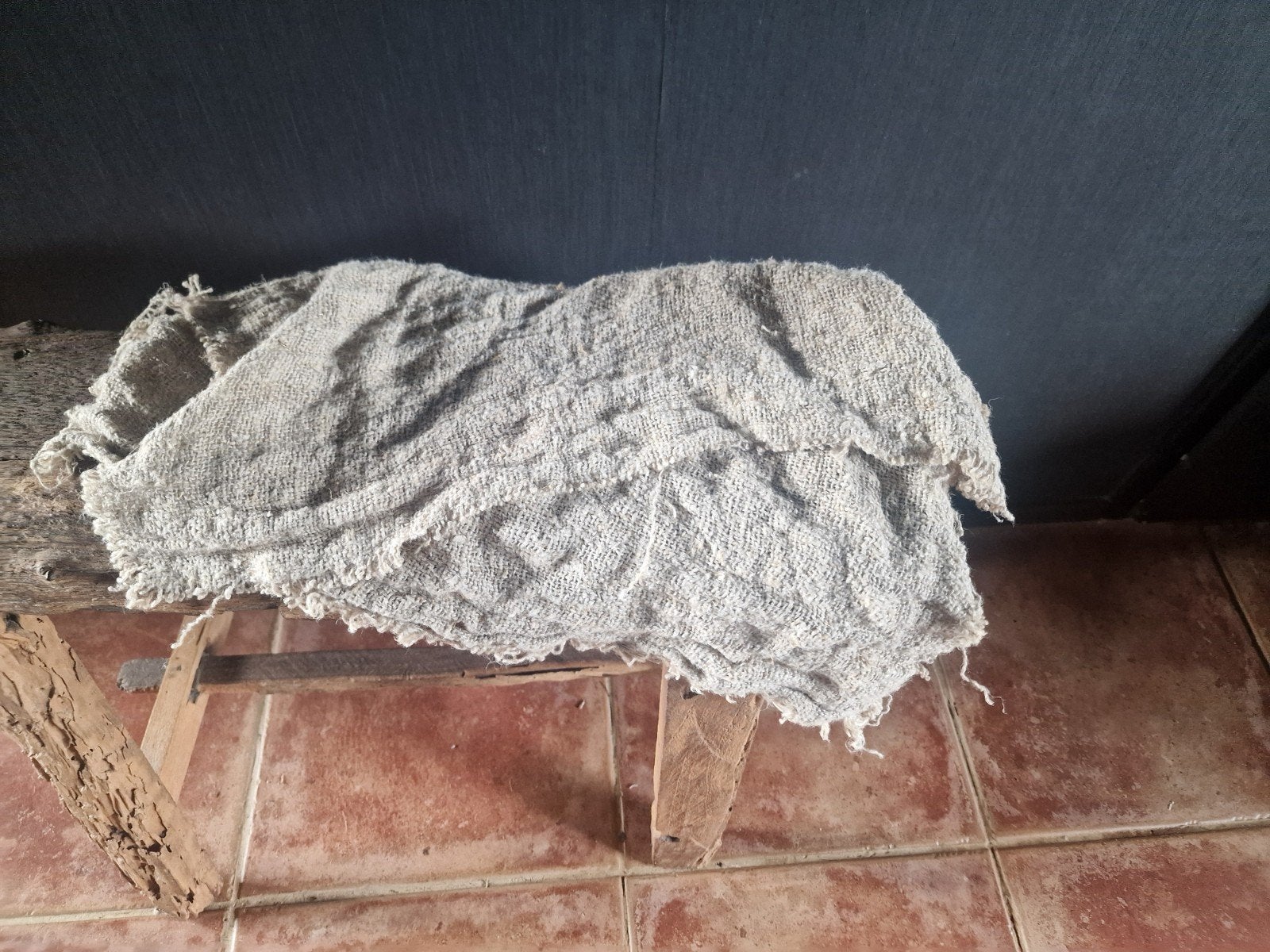 Shabby doek 50 bij 48 cm, Ophalen, Zo goed als nieuw