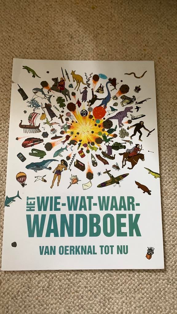 Het grote wie wat waar wandboek van oerknal tot nu, Boeken, Fictie algemeen, Christopher Lloyd, Ophalen of Verzenden, Zo goed als nieuw